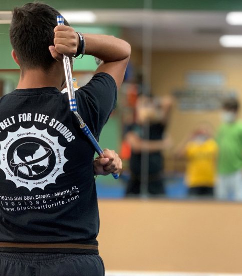 Weapons And Acrobatics Training